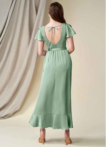 Pawzc Lexis Stretch Satin Dress