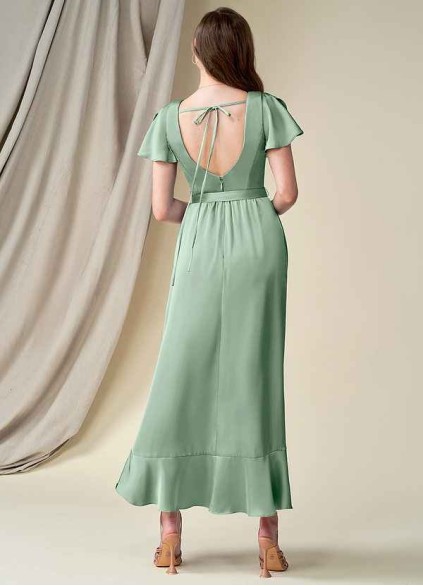 Pawzc Lexis Stretch Satin Dress Pawzc Lexis Stretch Satin Dress