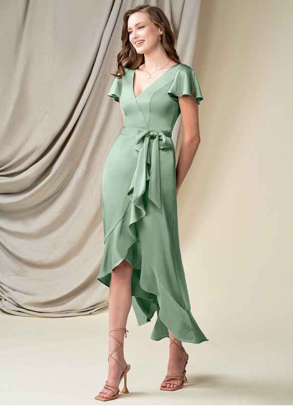 Pawzc Lexis Stretch Satin Dress Pawzc Lexis Stretch Satin Dress