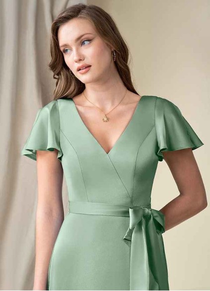 Pawzc Lexis Stretch Satin Dress Pawzc Lexis Stretch Satin Dress