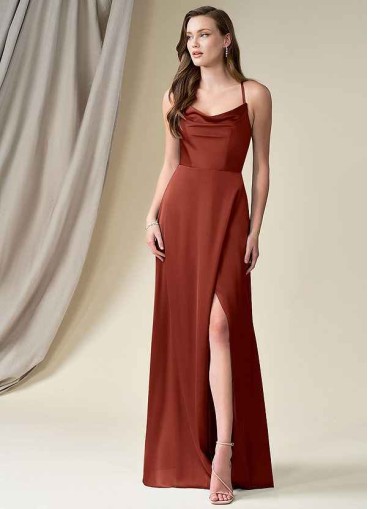Pawzc Naomie Stretch Satin Dress