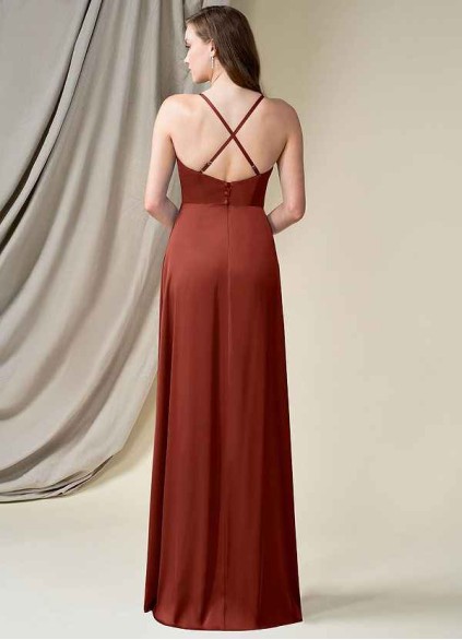 Pawzc Naomie Stretch Satin Dress Pawzc Naomie Stretch Satin Dress
