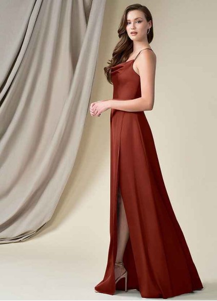 Pawzc Naomie Stretch Satin Dress Pawzc Naomie Stretch Satin Dress