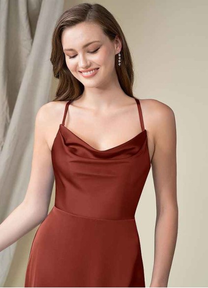 Pawzc Naomie Stretch Satin Dress Pawzc Naomie Stretch Satin Dress