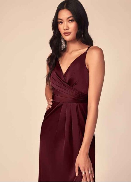 Pawzc Aqua Stretch Satin Dress Pawzc Aqua Stretch Satin Dress
