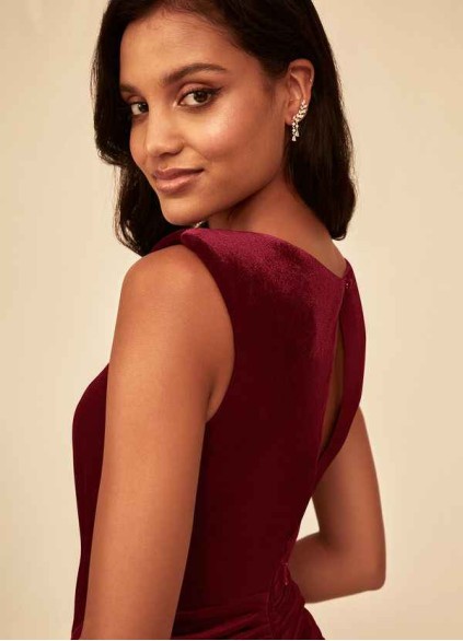 Pawzc Blair Velvet Dress Pawzc Blair Velvet Dress