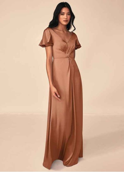 Pawzc Soren Stretch Satin Dress Pawzc Soren Stretch Satin Dress