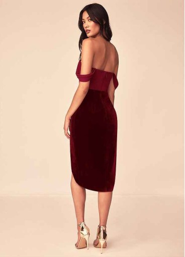 Pawzc Nori Velvet Dress