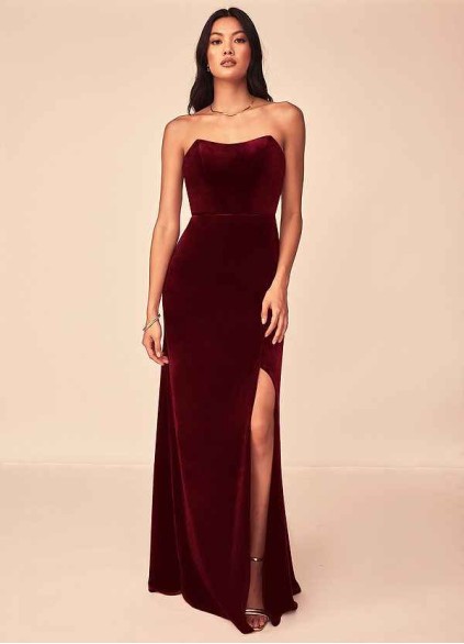 Pawzc Nereda Velvet Dress