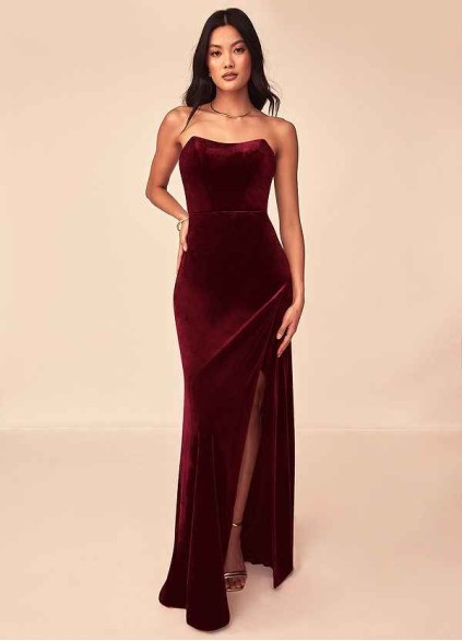 Pawzc Nereda Velvet Dress