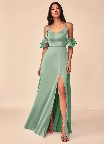 Pawzc Andie Stretch Satin Dress Pawzc Andie Stretch Satin Dress