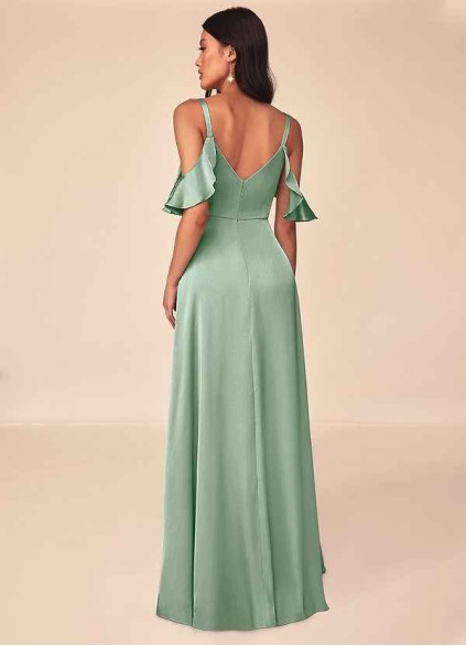 Pawzc Andie Stretch Satin Dress Pawzc Andie Stretch Satin Dress