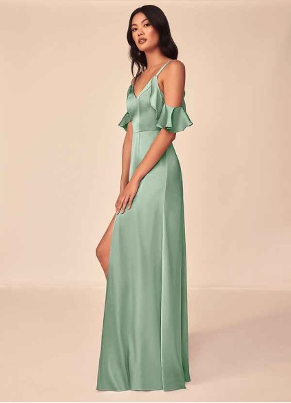 Pawzc Andie Stretch Satin Dress Pawzc Andie Stretch Satin Dress