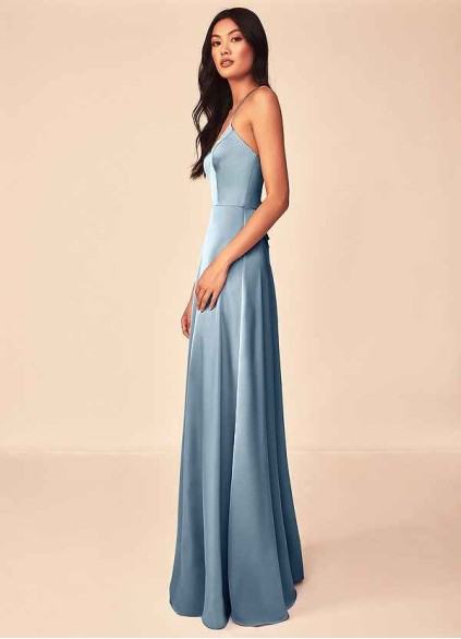 Pawzc Mei Stretch Satin Dress Pawzc Mei Stretch Satin Dress