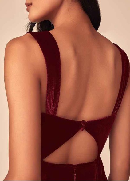 Pawzc Lanessa Velvet Dress Pawzc Lanessa Velvet Dress