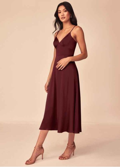 Pawzc Dottie Stretch Satin Dress Pawzc Dottie Stretch Satin Dress