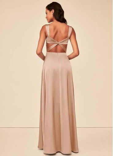 Pawzc Alexia Stretch Satin Dress