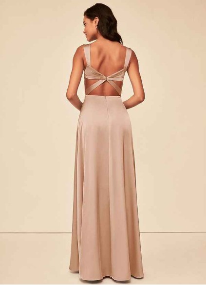 Pawzc Alexia Stretch Satin Dress Pawzc Alexia Stretch Satin Dress