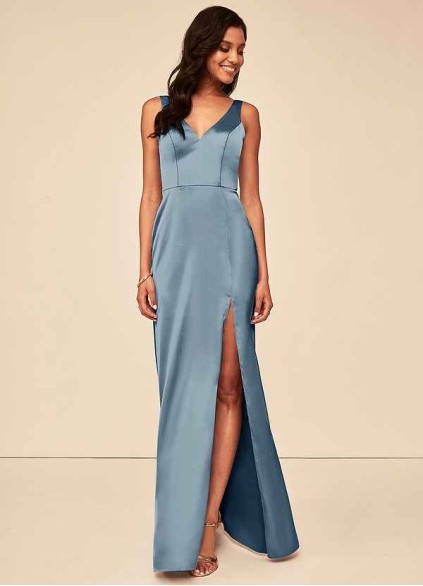 Pawzc Jess Stretch Satin Dress