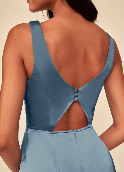 Pawzc Jess Stretch Satin Dress