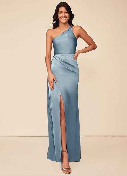 Pawzc Maron Stretch Satin Dress Pawzc Maron Stretch Satin Dress