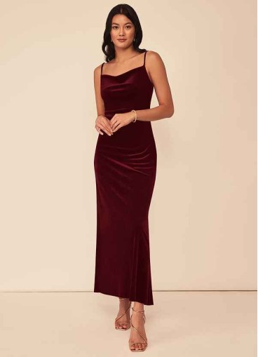 Pawzc Lexi Velvet Dress