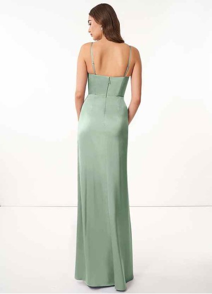 Pawzc Maci Stretch Satin Dress Pawzc Maci Stretch Satin Dress