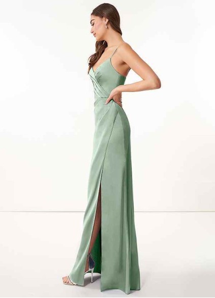 Pawzc Maci Stretch Satin Dress Pawzc Maci Stretch Satin Dress