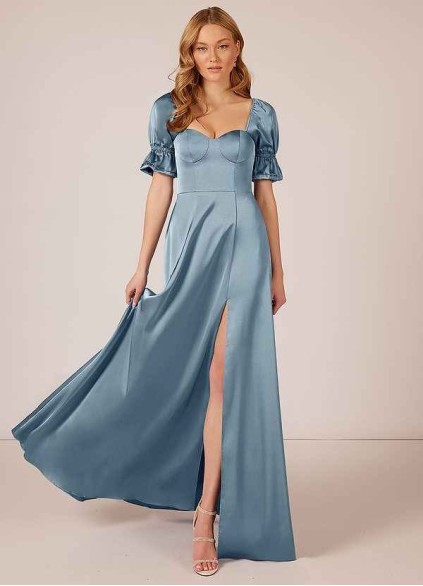 Pawzc Harlie Stretch Satin Dress