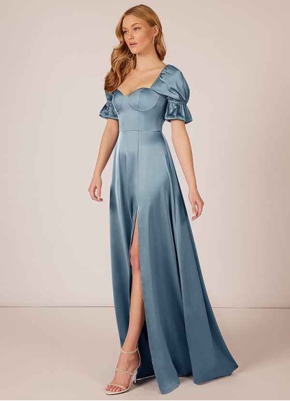 Pawzc Harlie Stretch Satin Dress Pawzc Harlie Stretch Satin Dress
