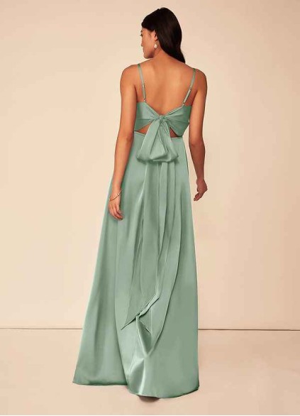 Pawzc Alexandria Stretch Satin Dress