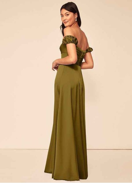 Pawzc Asha Stretch Satin Dress Pawzc Asha Stretch Satin Dress