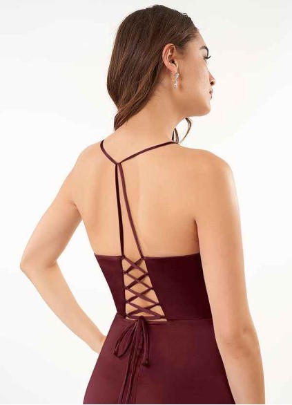Pawzc Maksim Stretch Satin Dress Pawzc Maksim Stretch Satin Dress