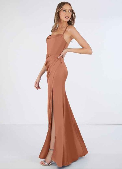Pawzc Marzia Stretch Satin Dress Pawzc Marzia Stretch Satin Dress