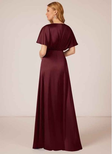 Pawzc Ellery Stretch Satin Dress