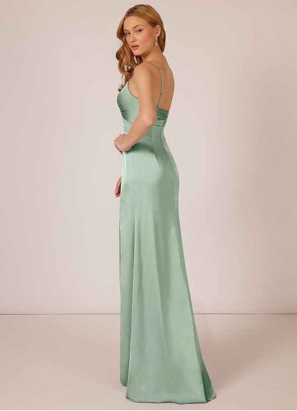 Pawzc Linia Stretch Satin Dress Pawzc Linia Stretch Satin Dress