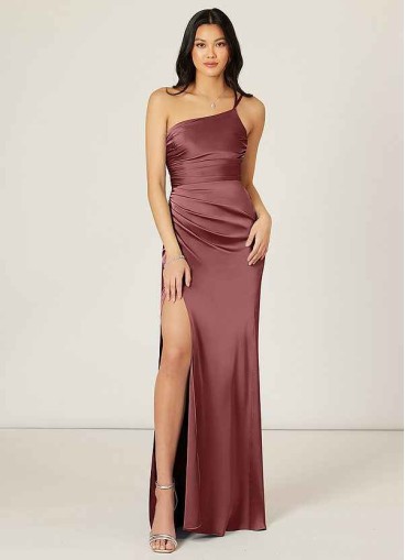 Pawzc Eren Stretch Satin Dress