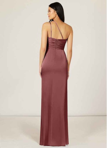 Pawzc Eren Stretch Satin Dress