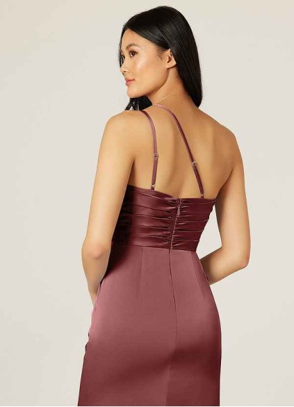 Pawzc Eren Stretch Satin Dress Pawzc Eren Stretch Satin Dress