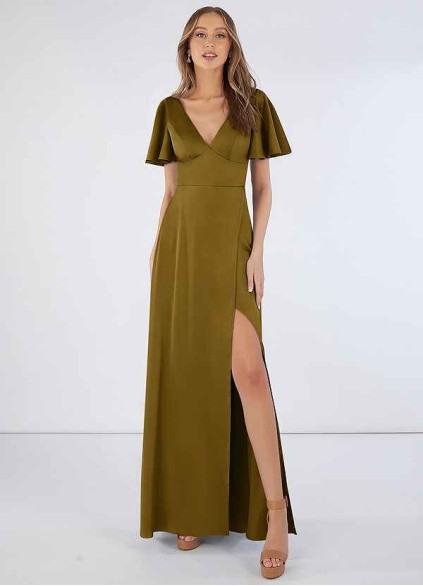 Pawzc Lani Stretch Satin Dress Pawzc Lani Stretch Satin Dress