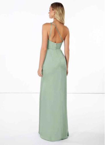 Pawzc Mika Stretch Satin Dress