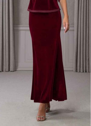Pawzc Zana Velvet Skirt
 ( Final Sale )