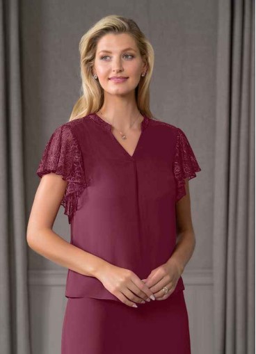 Pawzc Abby Blouse
 ( Final Sale )
