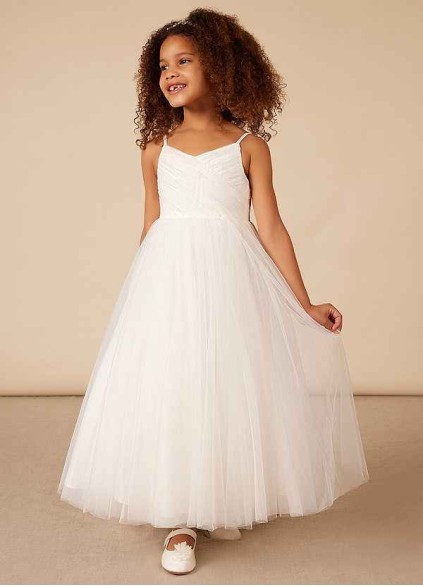 Pawzc Amya Flower Girl Dress