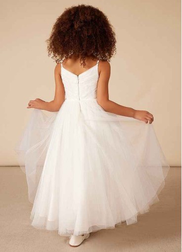 Pawzc Amya Flower Girl Dress