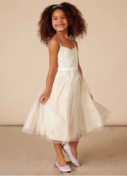 Pawzc Lacie Flower Girl Dress