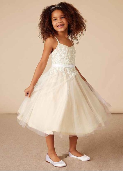 Pawzc Lacie Flower Girl Dress