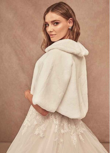 Pawzc Faith Faux Fur Wrap