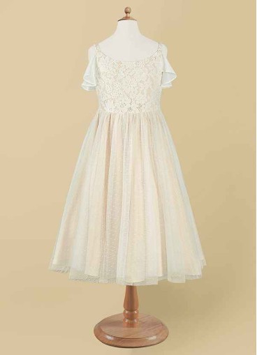 Pawzc Kristie Flower Girl Dress
