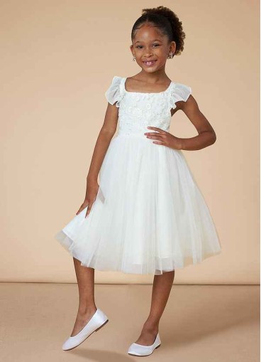 Pawzc Amely Flower Girl Dress